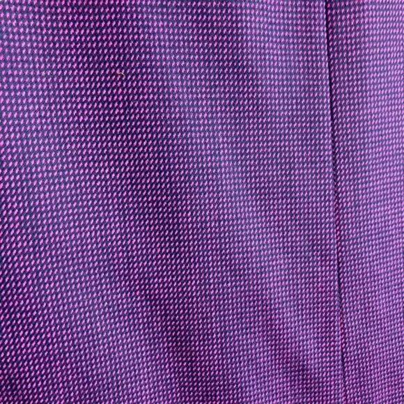 Vintage 70s-80s Schrader Separates Wool Skirt Suit Pink & Purple Est. M - Picture 6 of 16